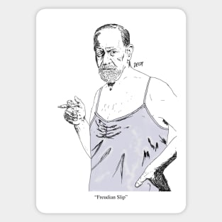 Freudian Slip Sticker